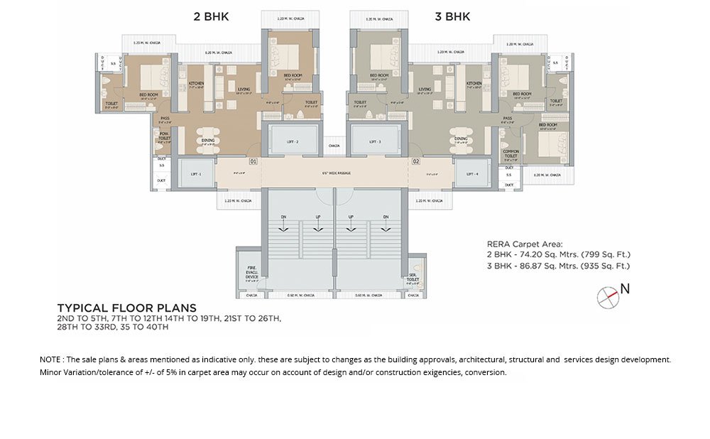 Typical Floor Plans